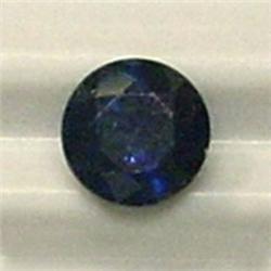 0.81 CTS ROUND SAPPHIRE 5.2 MM