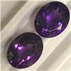 Image 1 : 4.50 CTS PAIR OF OVAL AMETHYST 10x8 MM