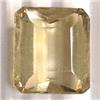 Image 1 : 12.50 CTS EMERALD CUT SMOKY TOPAZ 16x13 MM