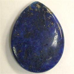 65 CTS LAPIS LAZULI TEAR DROP 40x30 MM - TOP DRILLED