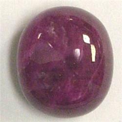 18.44 CTS OVAL RUBY CABOCHON 15x13 MM