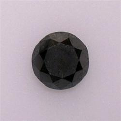 0.65 CTS ROUND BLACK DIAMOND 5 MM