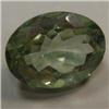 Image 1 : 12.02 CTS OVAL SHAPED GREEN ENVY TOPAZ 16x12 MM 