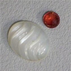 5.56 CTS MIXED LOT OF MOONSTONE AND TOURMALINE 