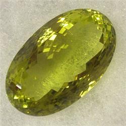 60 CTS OVAL LEMON CITRINE 30x18 MM