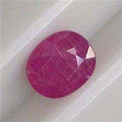 2.64 CTS OVAL RUBY 9x7 MM
