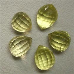 29 CTS LOT OF CITRINE BRIOLETTE 11x9 MM APPROX