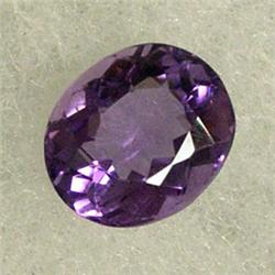 5.95 CTS OVAL AMETHYST 13x11 MM