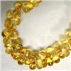 Image 1 : 258 CTS CITRINE BRIOLETTE STRAND 10x7 MM