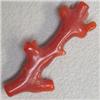 Image 1 : 6.04 CTS NATURAL ITALIAN CORAL BRANCH 