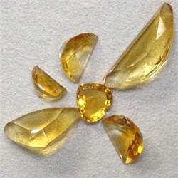 13.20 CTS PARCEL OF FANCY SHAPED GOLDEN CITRINE - DIFFERENT SIZES