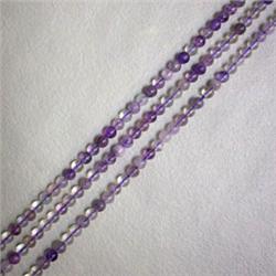 THREE STRANDS OF 3 MM FLUORITE
