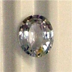 0.61 CTS OVAL SAPPHIRE 5.5x4.5 MM