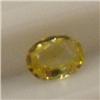 Image 1 : 0.69 CTS OVAL SHAPED SAPPHIRE 6x4.5 MM