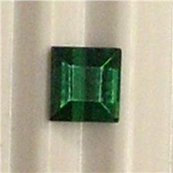 0.45 CTS GREEN TOURMALINE 4.5x4 MM