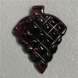 8.30 CTS CARVED TOURMALINE 21x16 MM