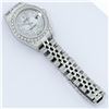 Image 7 : Rolex Ladies Stainless Steel Quickset Mother Of Pearl Diamond Lugs Jubilee Rolex