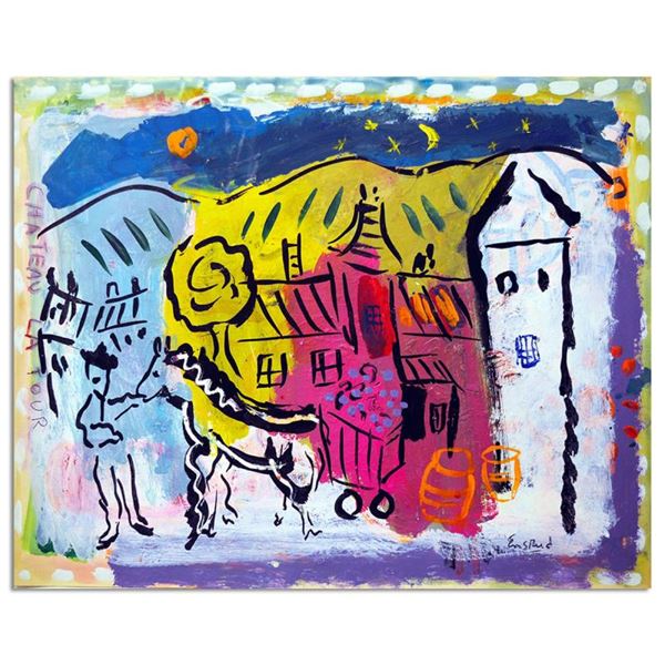 The Chai At Chateau Latour, France by Ensrud Original