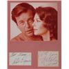 Image 2 : Natalie Wood & Robert Wagner Signatures.