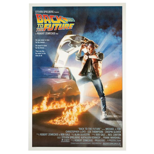 Back to the Future One Sheet.