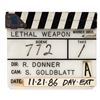 Image 1 : Richard Donner's Lethal Weapon Clapperboard.
