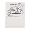 Image 8 : Addams Family Original Storyboards and Gag Chairback.