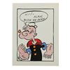 Image 2 : Pair of Signed Popeye Drawings.