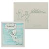 Image 1 : Pair of Casper Drawings Signed by Whittier & Waldman.