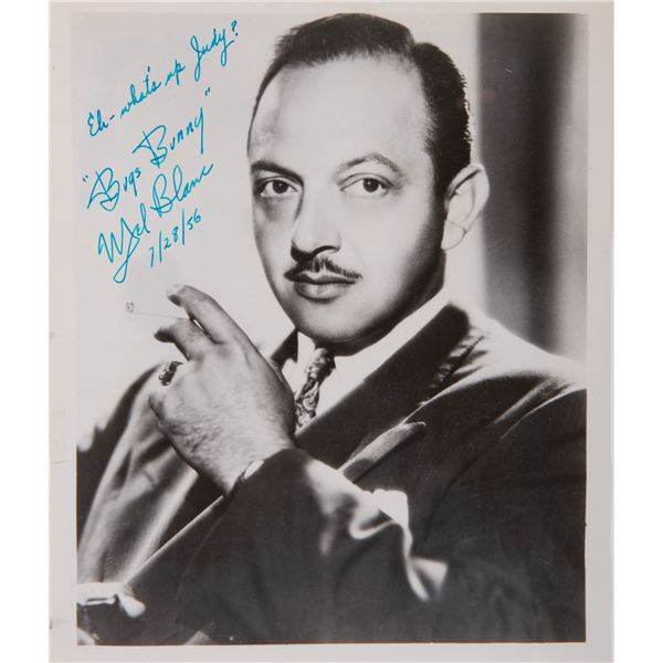 Signed Mel Blanc Photograph.