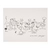 Image 2 : A Collection of (6) Cartoonists' Drawings.