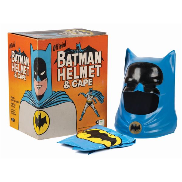 Batman Helmet & Cape by Ideal.