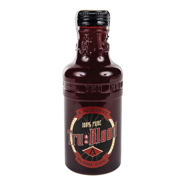True Blood Tru Blood Prop Bottle.