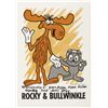 Image 1 : June Foray Signed Rocky & Bullwinkle Fan Card.