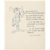 Image 1 : Bullwinkle Drawing Signed By Bill Hurtz.