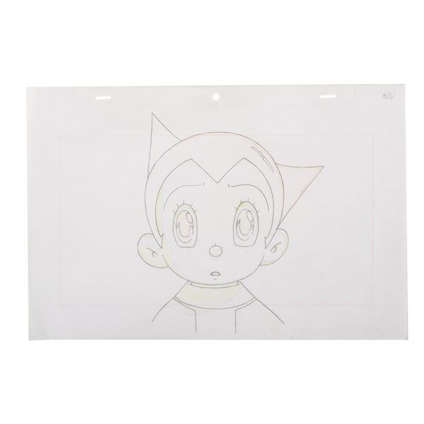 Astro Boy Original Layout Drawing.
