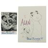 Image 1 : Beany & Cecil Photo & Drawing signed by Bob Clampett.