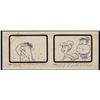 Image 1 : Original Flintstones Storyboard Drawing.