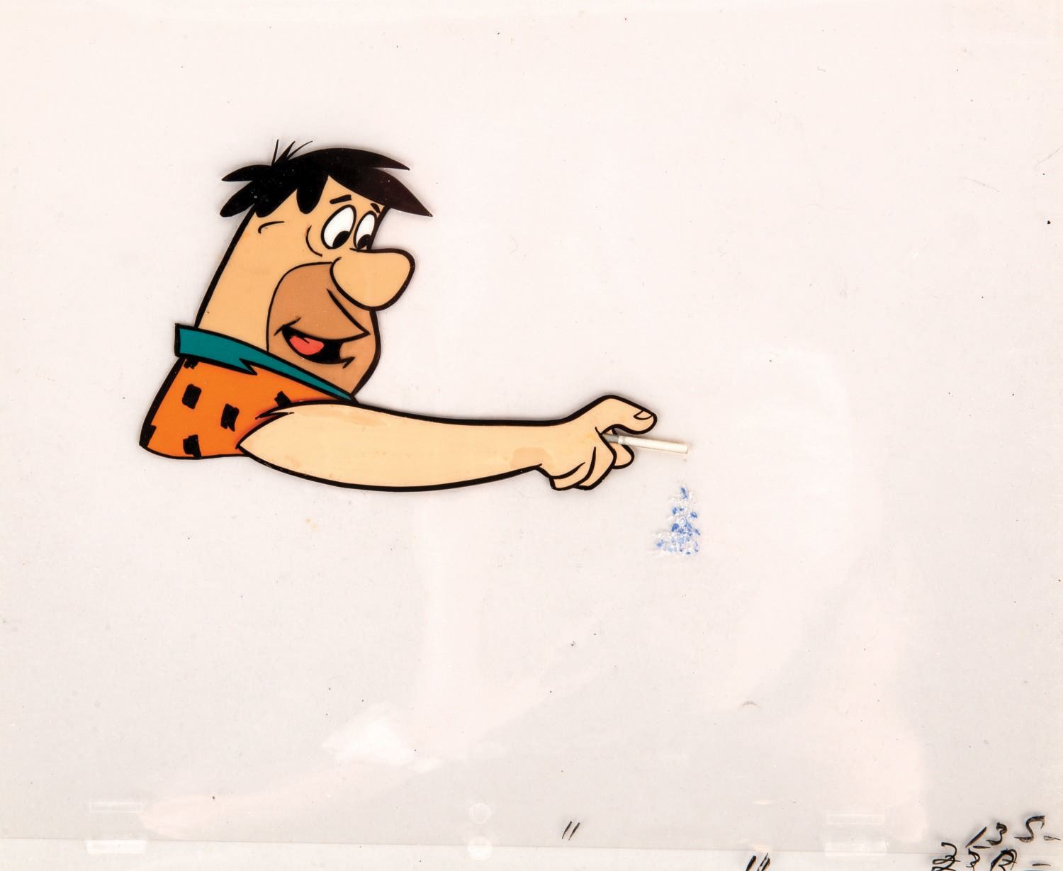 flintstone cigarette commercial Fred Flinstone Winston Cigarettes Opening Title Cel flintstone cigarette commercial Fred Flinstone Winston Cigarettes Opening Title Cel