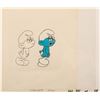 Image 2 : A  Large Group of Smurfs Production Cels and Drawings.