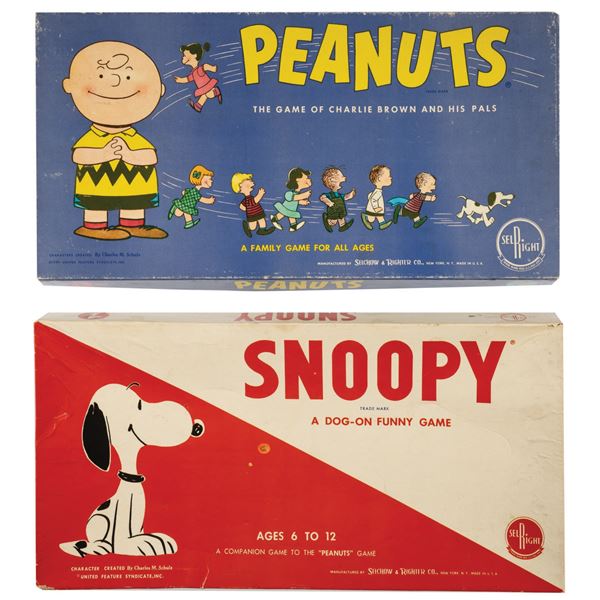 A Pair Of Peanuts Themed Games.