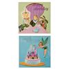 Image 1 : A Pair of Disney Birthday Record Cards.