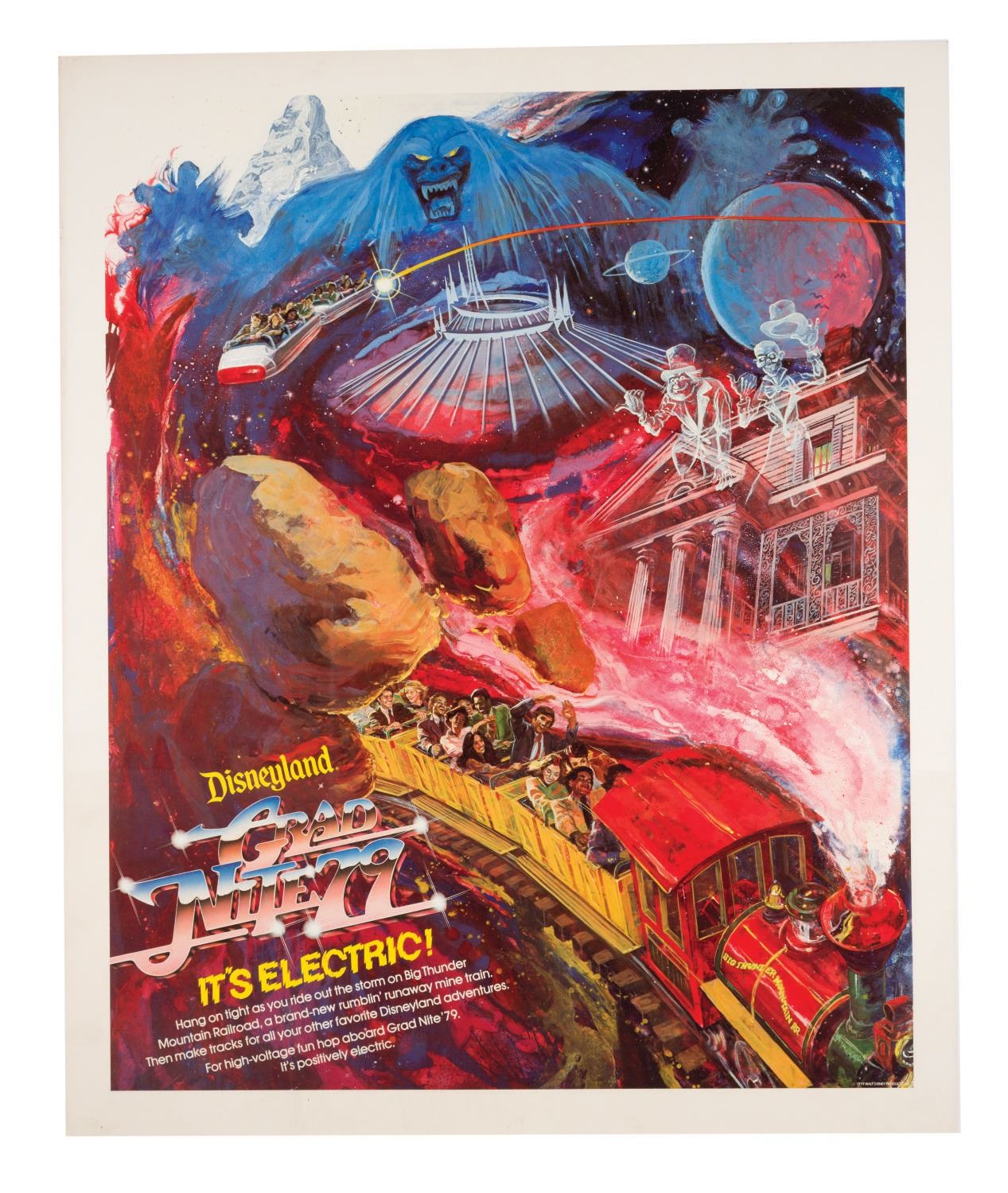 Disneyland Grad Nite '79 Poster.