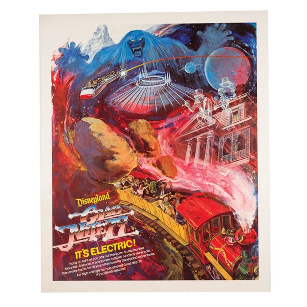 Disneyland Grad Nite '79 Poster.