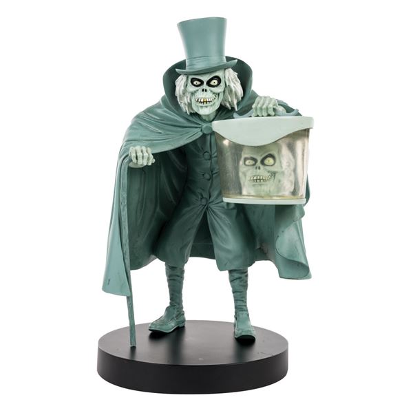 Haunted Mansion Hatbox Ghost Figure.