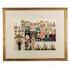 Image 1 : Mary Blair "It's a Small World" Disneyland Hotel Print.