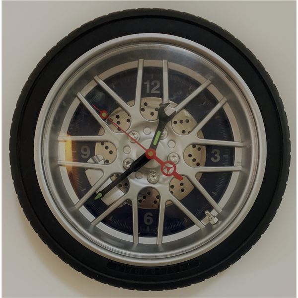 COOL TIRE WALL CLOCK