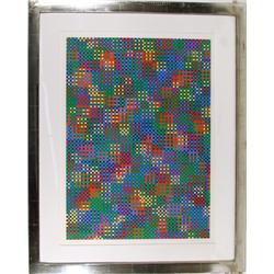 Tony Bechara, Entraphy, Framed Serigraph