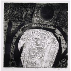 Arun Bose, Indian Etching 1969