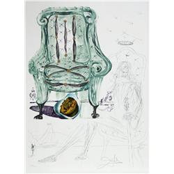 Salvador Dali, Pneumatic Armchair, Lithograph