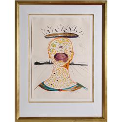Salvador Dali, Cyclopean Make-Up, Lithograph